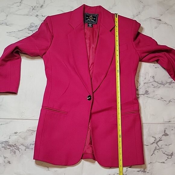 The Limited Pink Vintage Wool & Cashmere Blazer - Picture 6 of 7